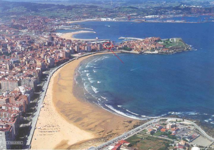 Apartamento Calle Corrida De Gijón Eksteriør bilde
